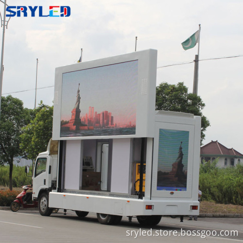 Outdoor Mobile Advertising: LED Display Trucks, Vans, and Trailers P6 P8 P10 Screens